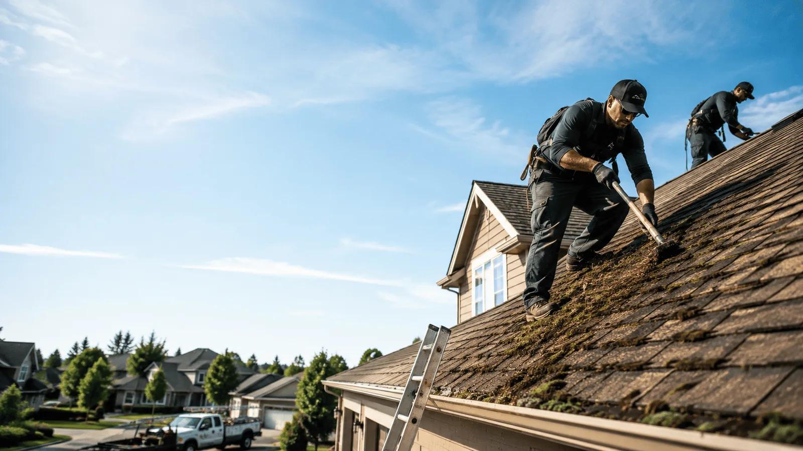 Roof Moss Removal in Causey, NM near me